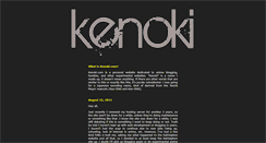 Desktop Screenshot of kenoki.com